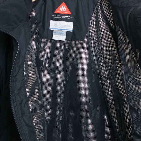 Columbia Omni-Shield Jacket Men 2X Black Water Repelent (Youth) - Picture 8 of 11